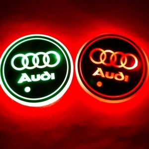 Audi cup holder lights